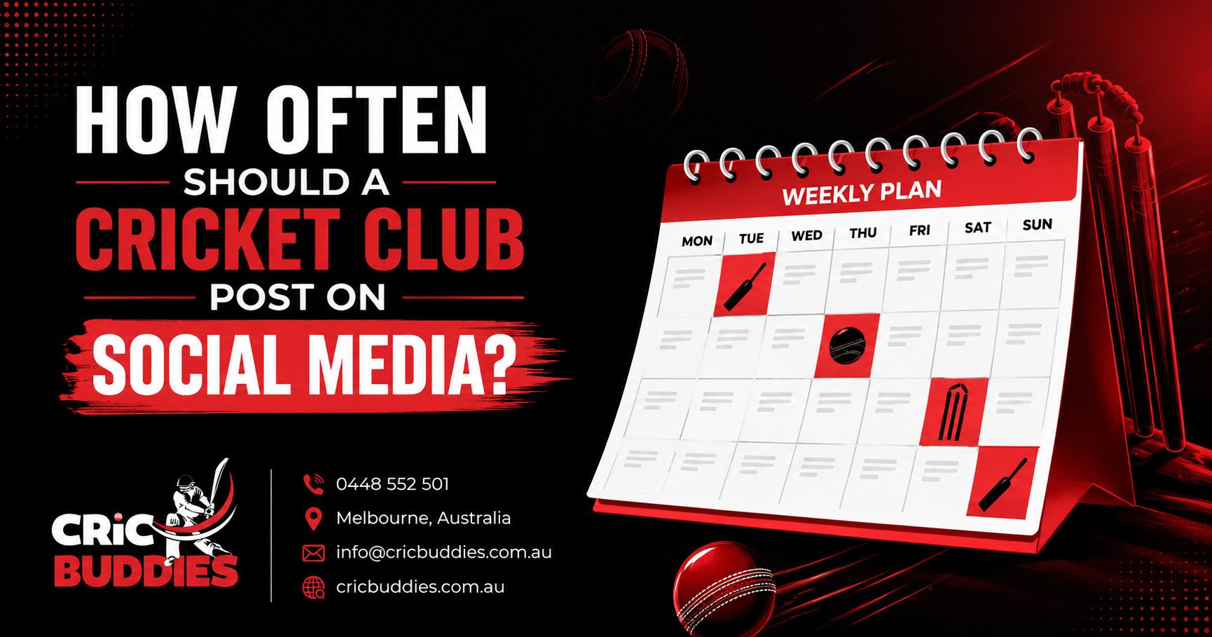 How Often Should a Cricket Club Post on Social Media | Weekly Posting Guide
